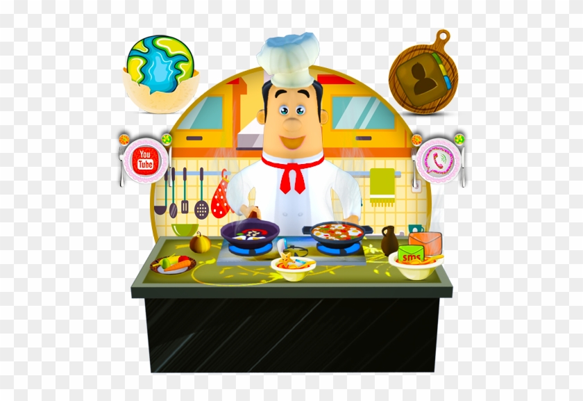 3d Cooking Man Theme Cheats - Cartoon #980961