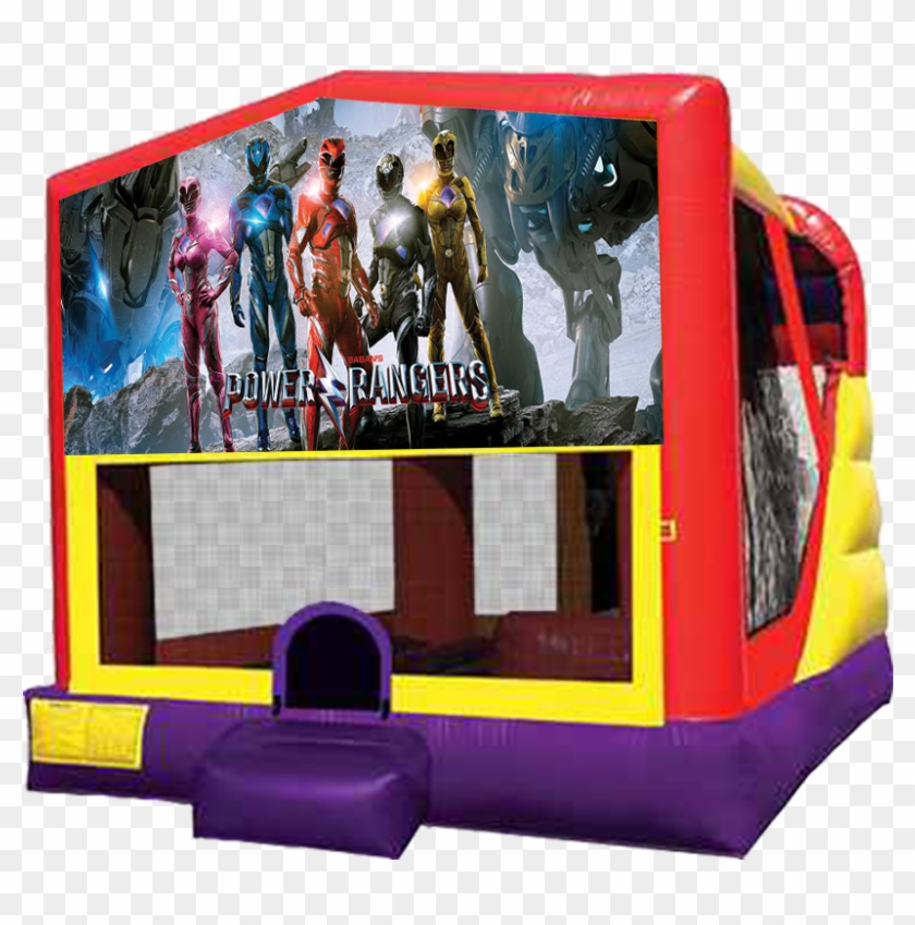 Power Rangers 4 In 1 Combo Featuring Bouncer, Slide, - Power Ranger Bounce House #981366