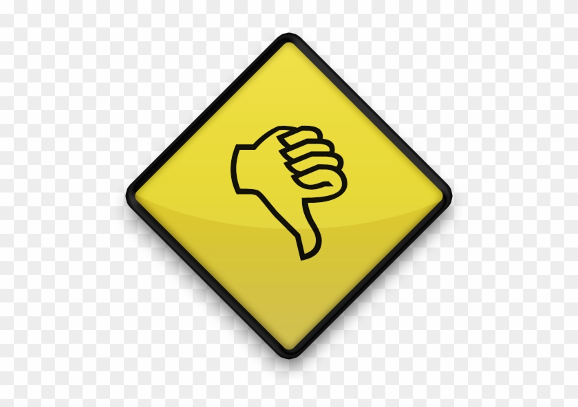 Thumbs Down Legacy Icon Tags Icons Etc - Thumbs Up And Down Black And White #981475