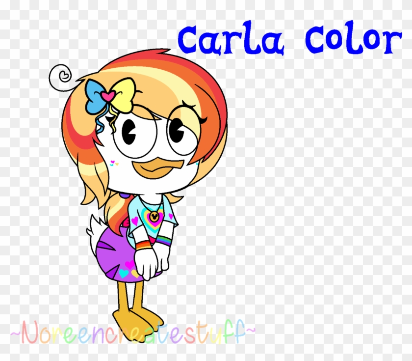 Noreencreatesstuff My Ducktales Oc Carla Color By Noreencreatesstuff - Ducktales #981546