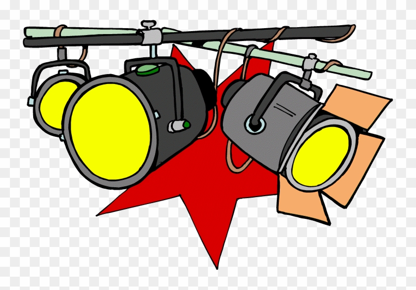 Free Clip Art Spotlight Clipartix - Stage Show Clipart #981600