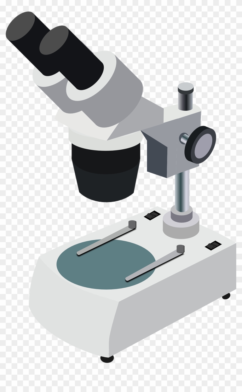 Microscope-pixabay - Cartoon Microscope Transparent #981686