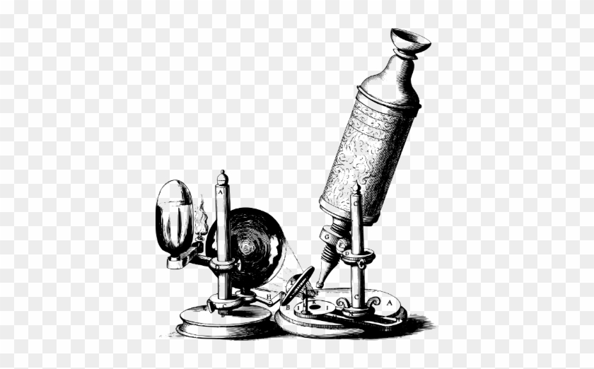 Microscope Clipart Lense - Wrestling With Nature: From Omens To Science #981699