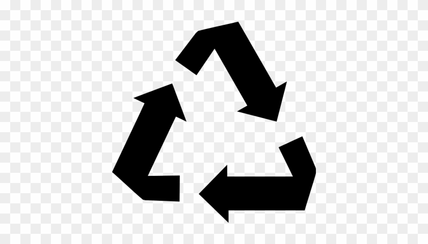 Recycle Arrows Vector - Triangle For Presentations #981727