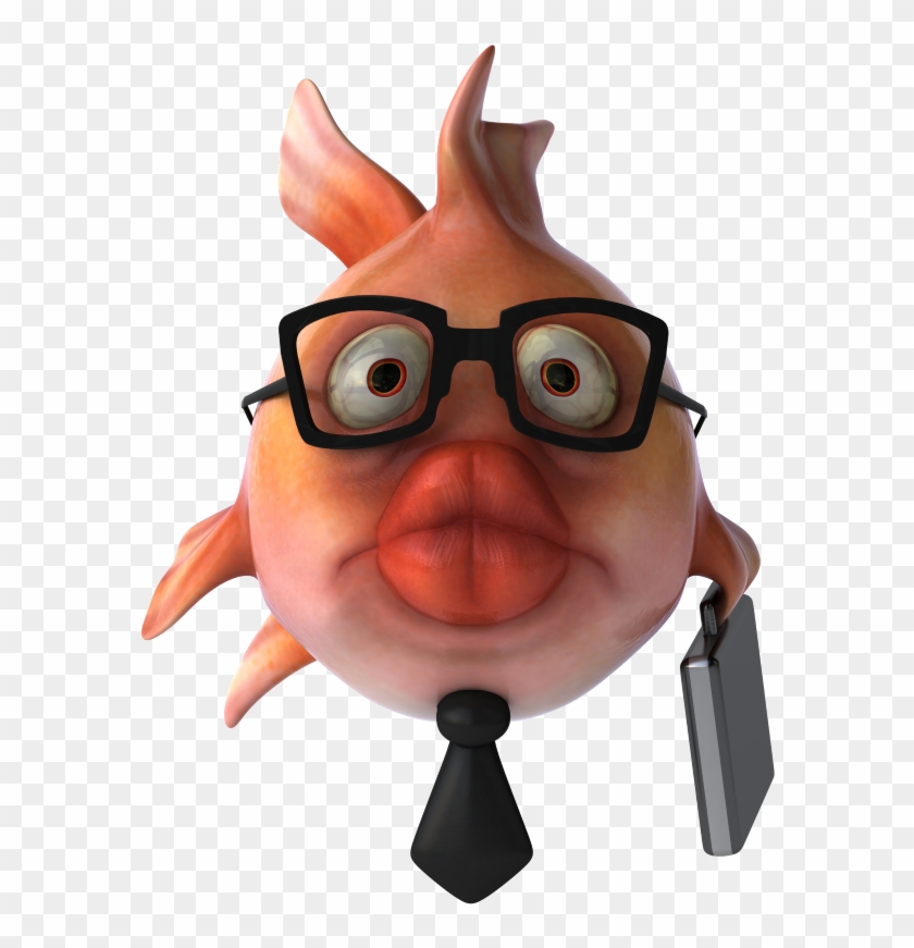 Based Presentations - Cartoon Fish With Big Lips #981743