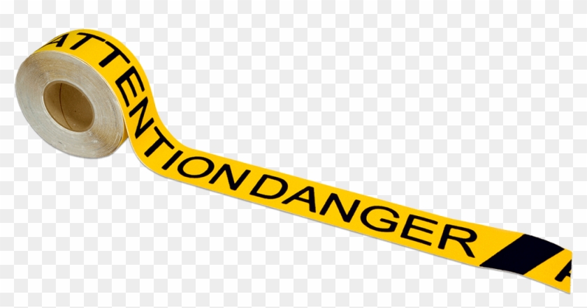 Caution Or Watch Your Step Large Print Message Effectively - Gaffer Tape #982107