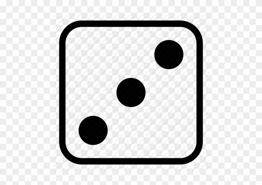 Dice, Dice Roll, Dice Roll 3, Dice Roll Three, Die, - Dice Icon 3 #982196