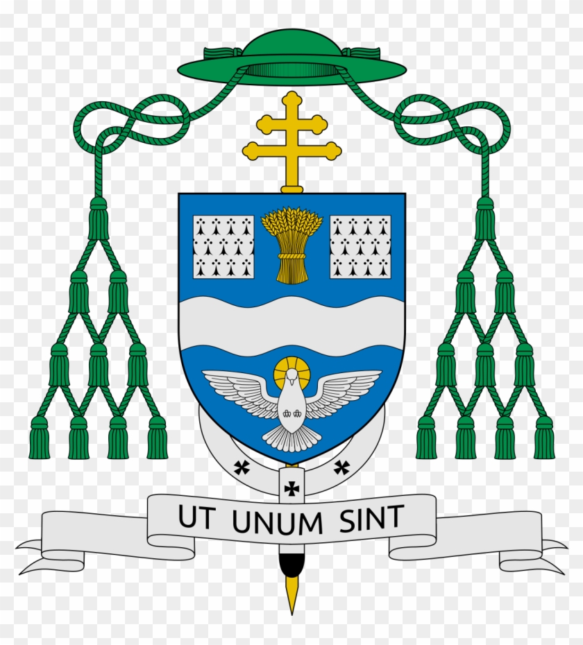 Baptism Clip Art 18, Buy Clip Art - Archbishop Tobin Coat Of Arms #982212