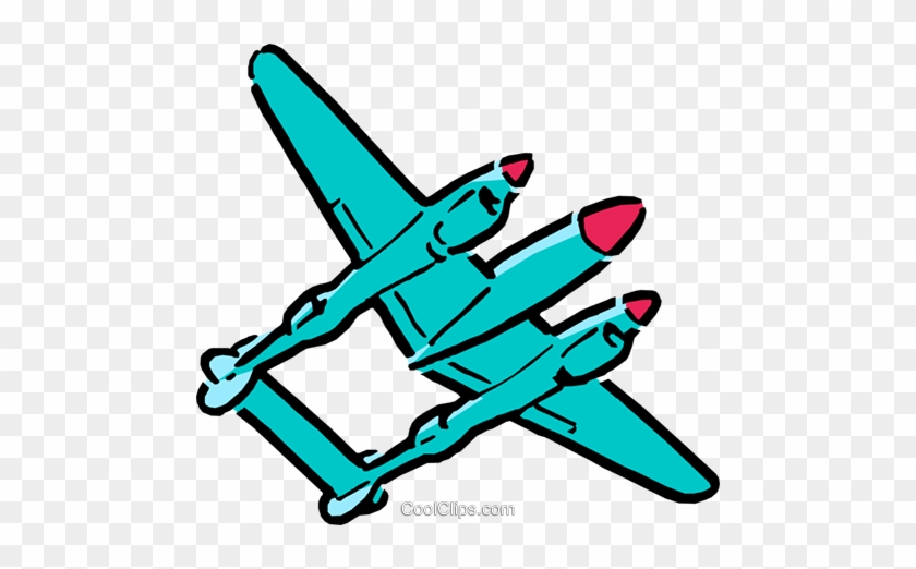 Cartoon Airplanes Royalty Free Vector Clip Art Illustration - Thunder And Lightning [book] #982230