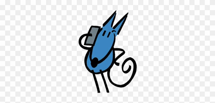 Piperdog On Mobile Illustration - Illustration #982627