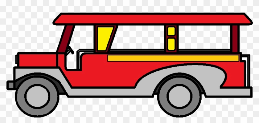 Clipart Of Jeepney Clipground Png - Cartoon Picture Of Jeepney #982634