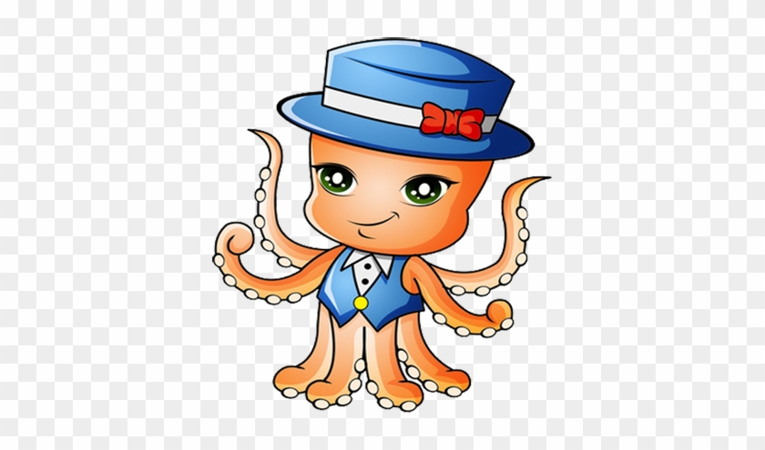 Octopus Takoyaki Cartoon Clip Art - Cartoon #982646