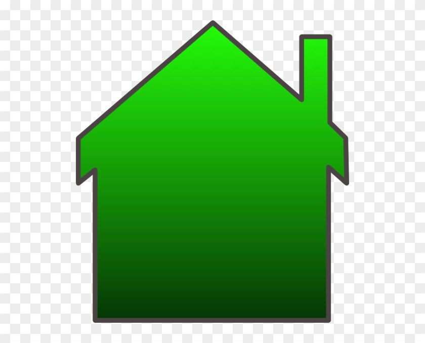 Green House Reverse Clip Art At Clker - Clip Art #982842