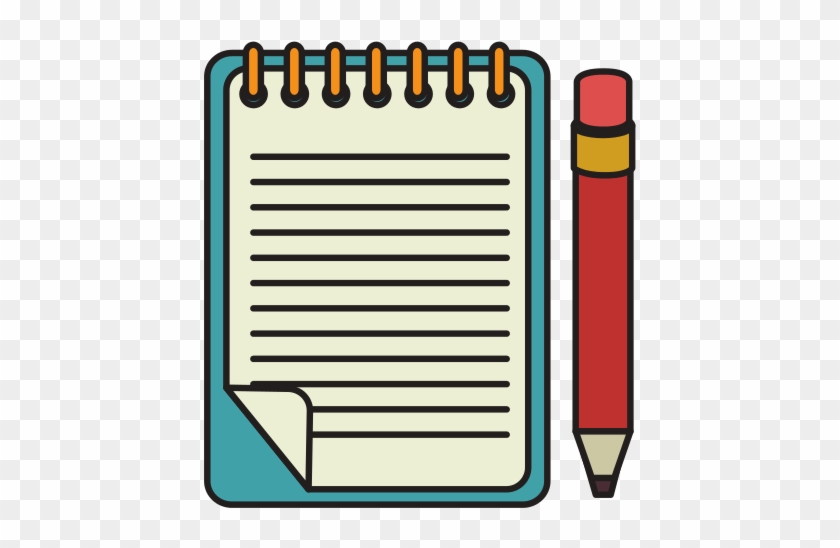 Notebook School With Pencil - School #982953