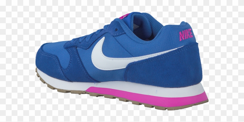 Blue Nike Sneakers Md Runner 2 Kids Lace Number - Sneakers #983111