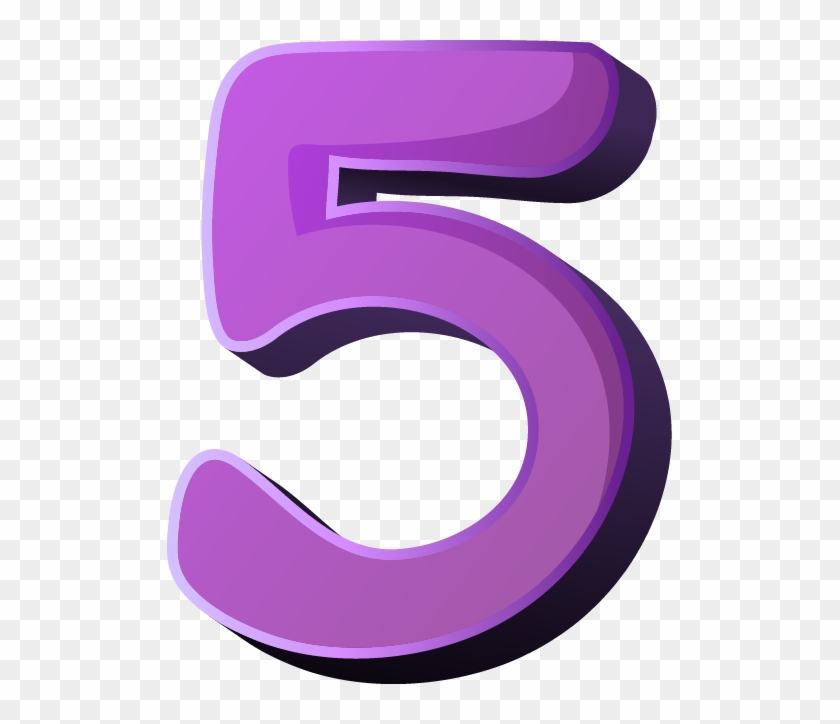 Number 5 Png - Number 5 Png #983350