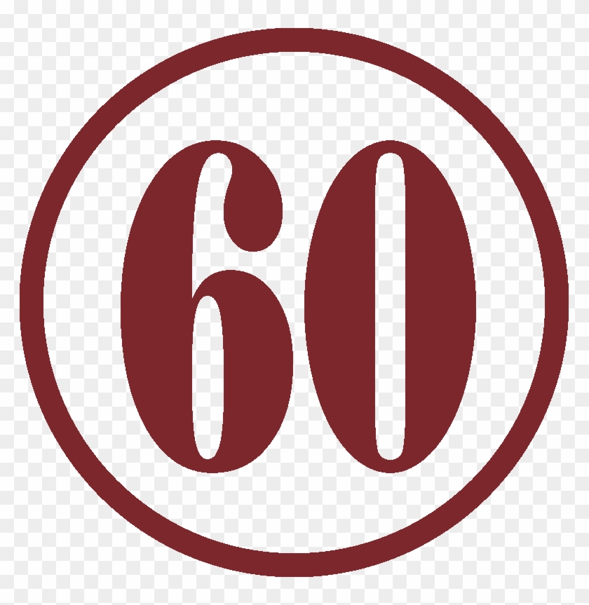 Number 60 Clipart - 60 Clipart #983394