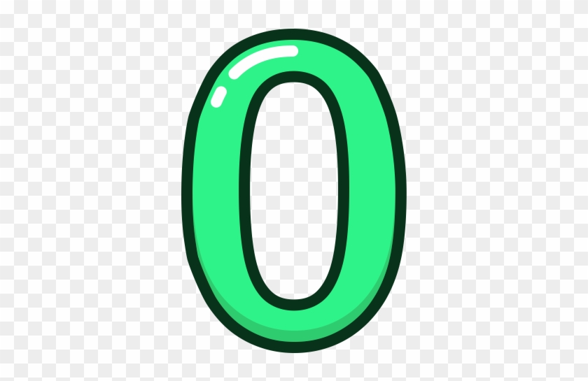 Zero Number Transparent Image - Number Zero #983417