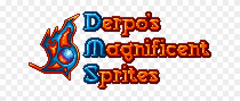 Derpo's Magnificent Sprites New Bigger - Terraria Old Sun Sprite #983542
