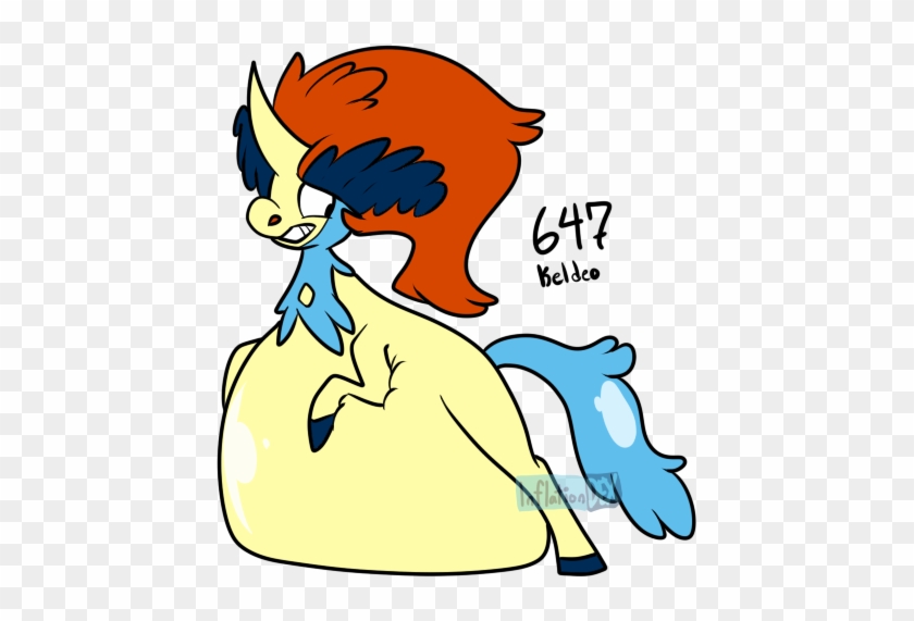 647 Keldeo By Inflationdex-d8flh2i - Cartoon #984135