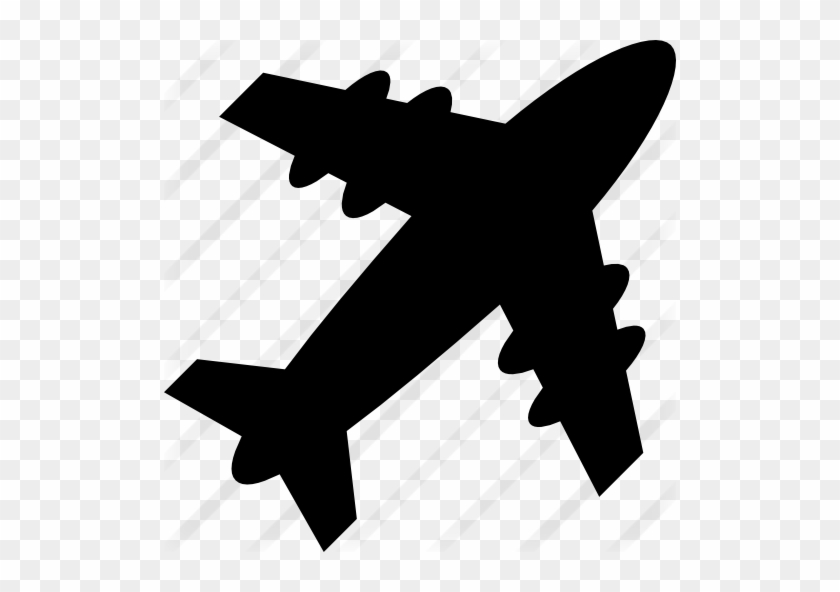 Airplane Silhouette - Airplane Silhouette #984262