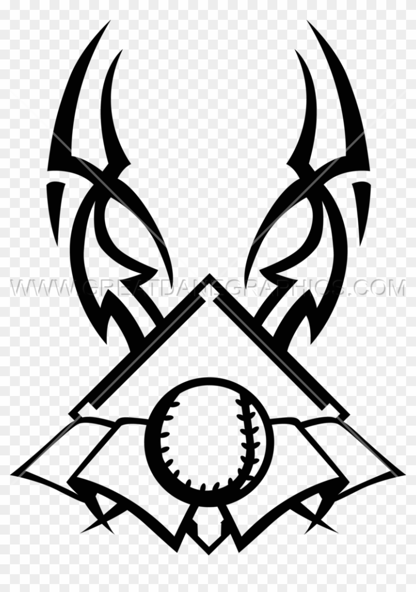 Baseball With Tribal Wings - Baseball Triball #984341