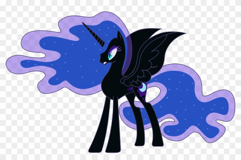Nightmare Moon By Theponymuseum - Mlp Nightmare Moon Base #984535