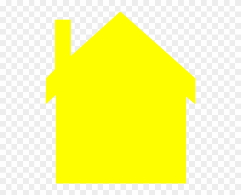Yellow House Silhouette #985205