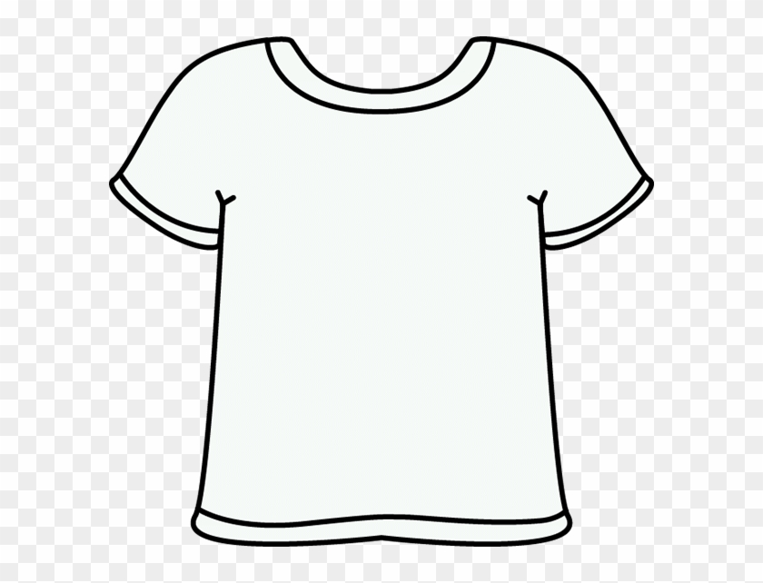 Blank Dress Cliparts - White T Shirt Clipart #985251