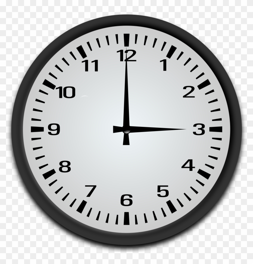 3 O Clock Clipart - 1 15 O Clock #985584