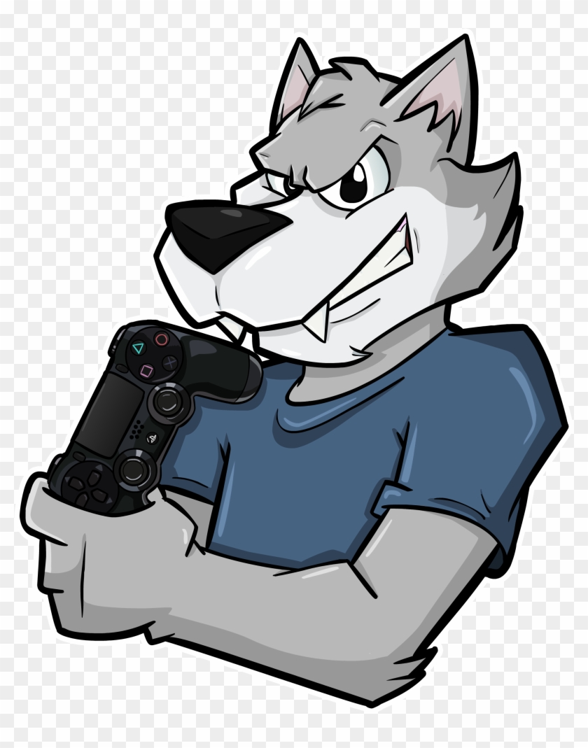 Wolf Dude - Cartoon #985586