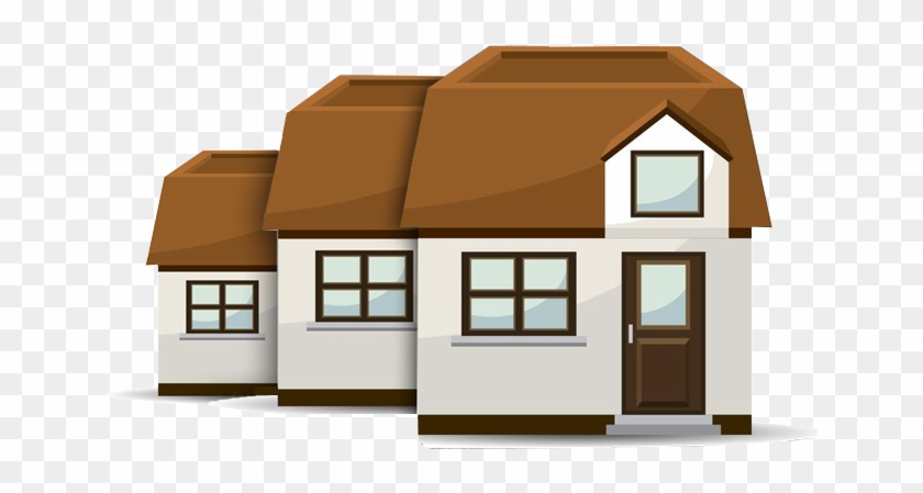 Semi-detached - Vector Graphics #986086