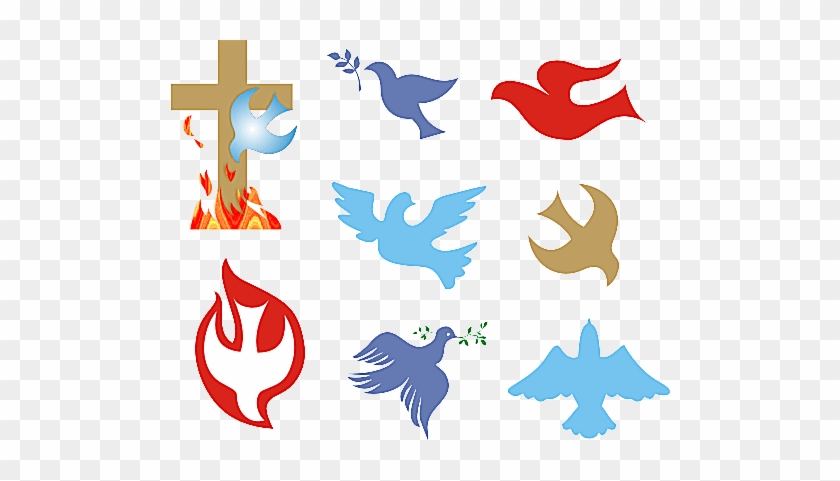 Flame Clipart Confirmation - 8 Symbols Of The Holy Spirit #986562