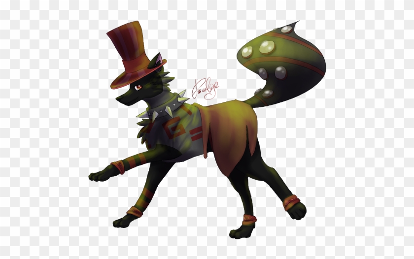 This Is A Fanart Of Snowyclaw Sent In By Chipz Aj - Animal Jam Top Hat Art #986831