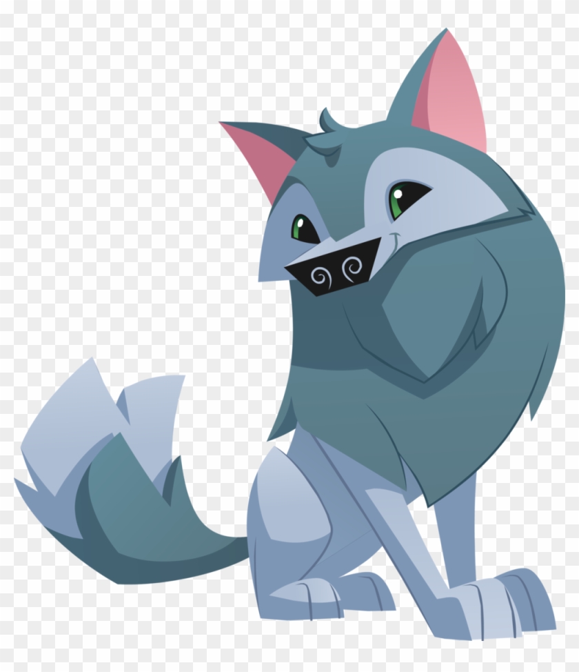 Arctic Wolf Sitting - Animal Jam Arctic Wolf #986838