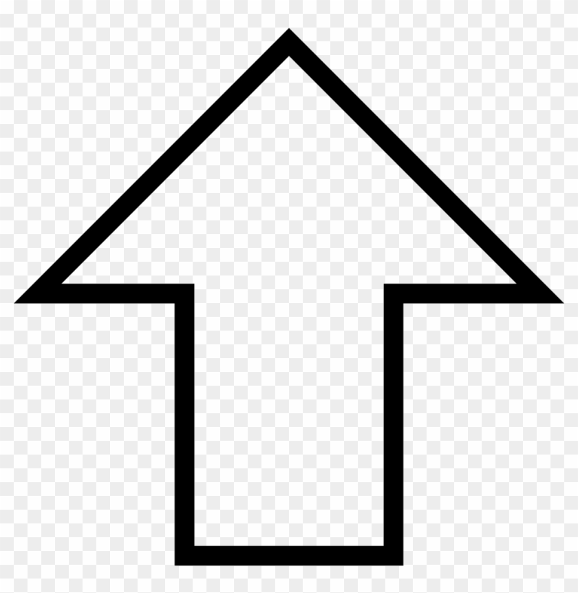Straight Arrow Comments - Up Straight Arrow Svg #987289