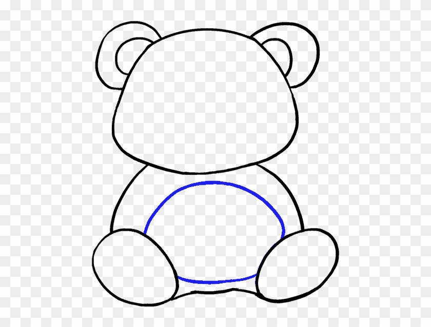 How To Draw Cartoon Panda - Panda Drawing #987481