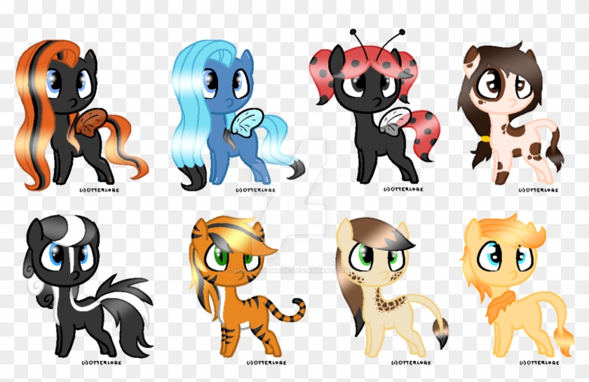 Mlp Adoptable Batch - Cartoon #987523