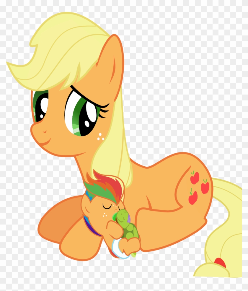 My Little Pony Applejack Parents - Cartoon #987568