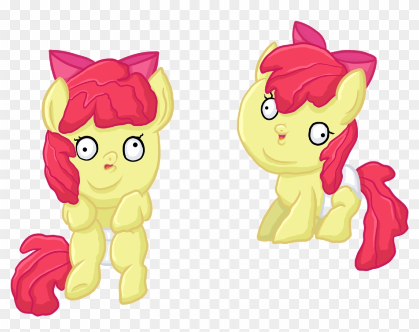 Baby Applebloom By Thecheeseburger - Cartoon #987596