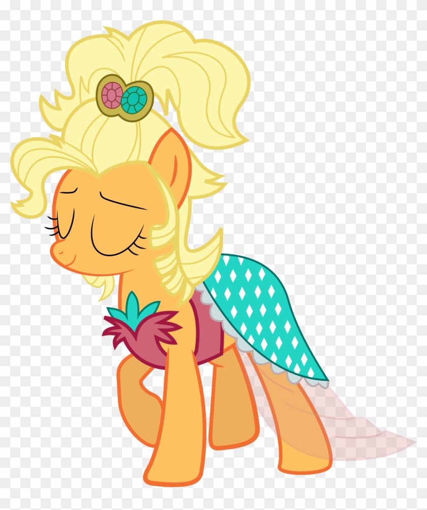 Mlp Vector By Doctorwhoovezbh Sophisticated Applejack - Applejack #987738