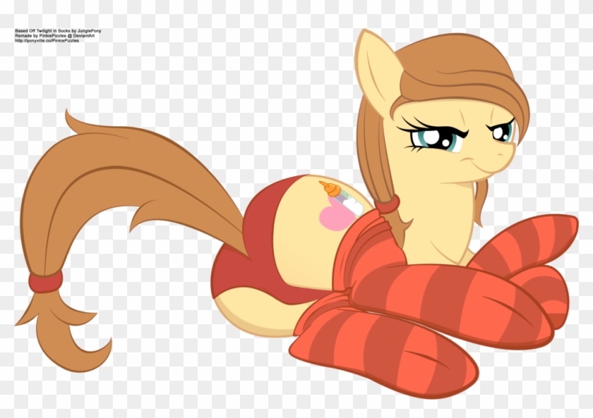 Socks For Button's Mom By Pinkiepizzles - Mlp Button Mash X Mom #987872
