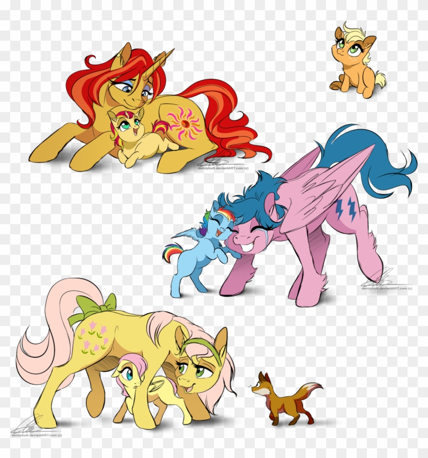 My Little Pony Applejack Mom And Dad - Mlp Sunset Shimmer's Mother #988004