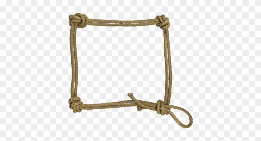 Rope Frame Rough - Transparent Background Rope Frame #988087