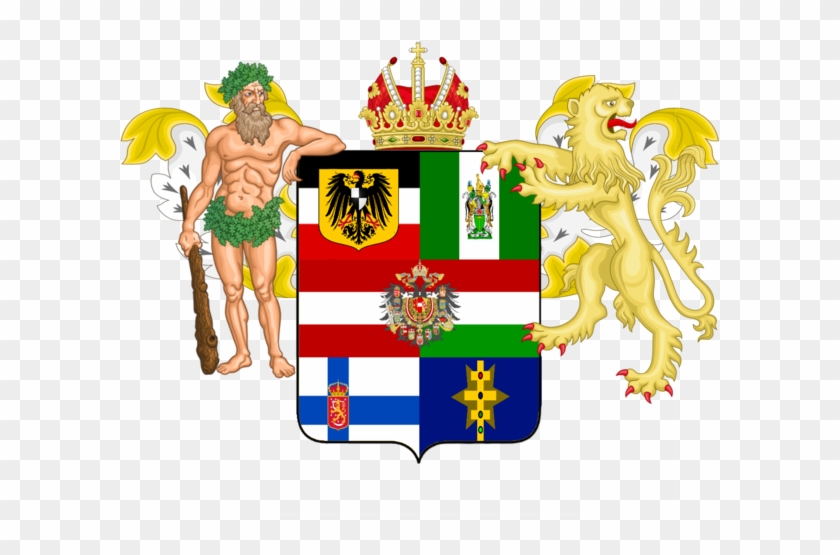 Quintuple Alliance Coa By Alchetbeachfan - Cafepress Coat Of Arms Of The King Rectangular Canvas #988090