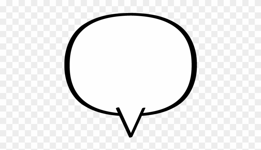 For A Large Collection Of Word And Thought Balloons - White Heart Black Background #988302