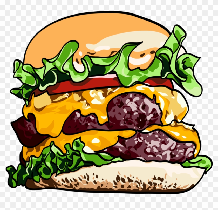 Cheese Burger Clipart #988372