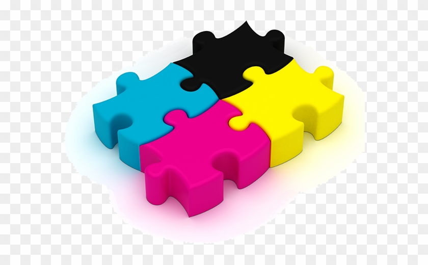 Leaflets, Flyers, Folders, Posters, Stationery, Forms, - Cmyk Puzzle Png #988510