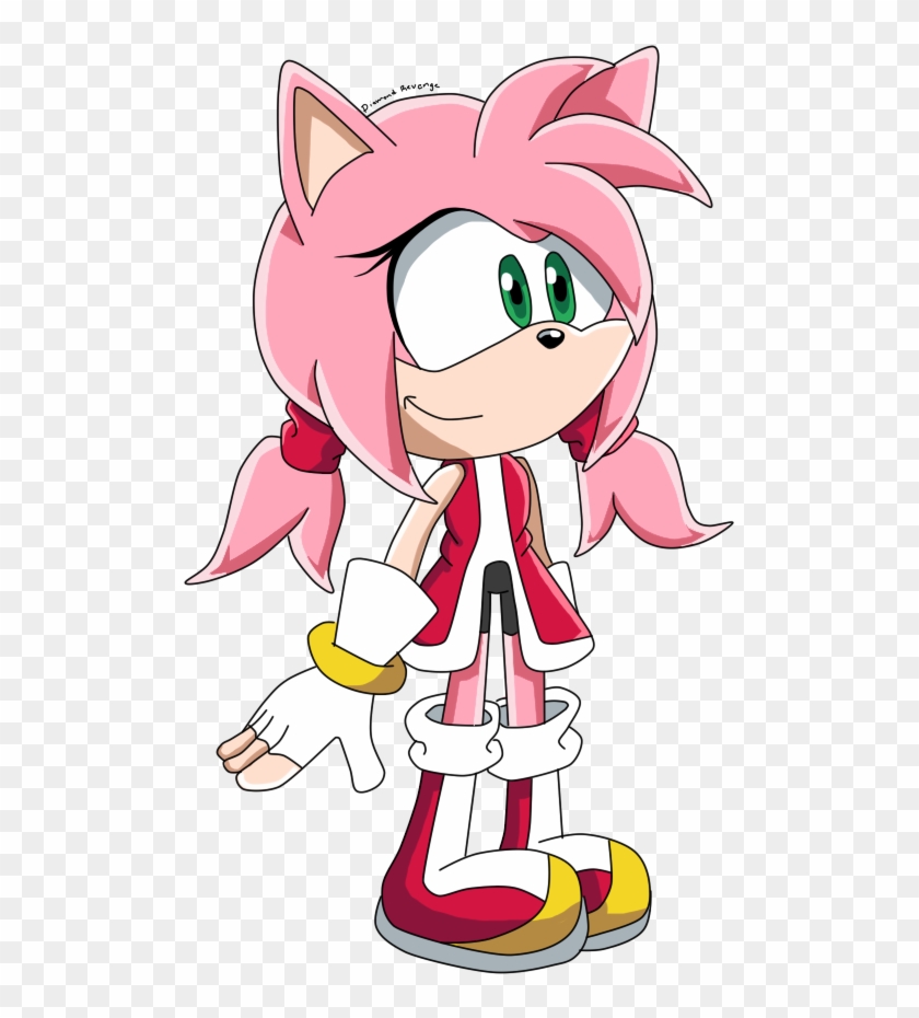Amy Rose The Hedgehog By Diamondrevenge - Sonic The Hedgehog #988818