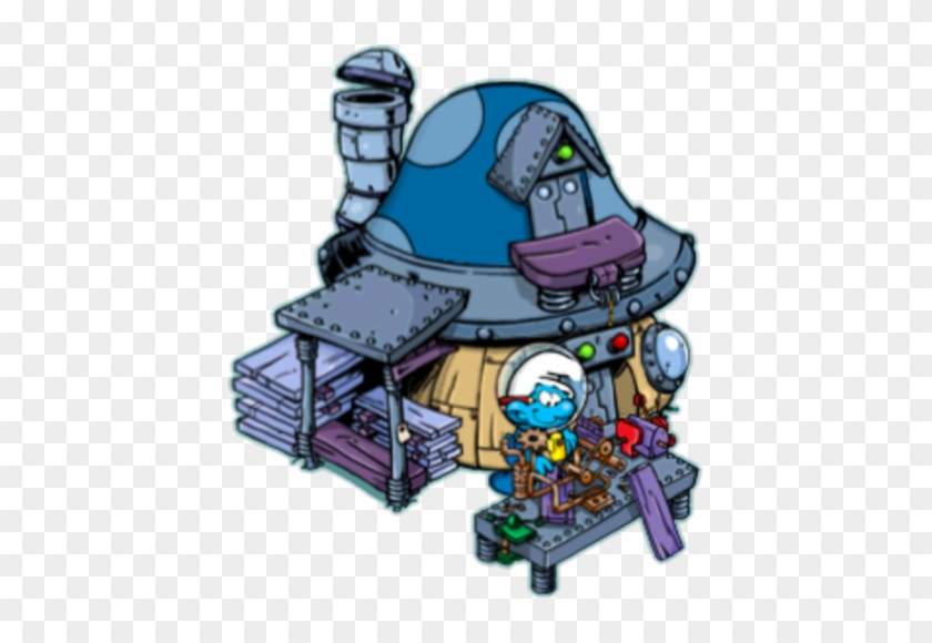Handy Smurf Hut Space - Handy Smurf #988973